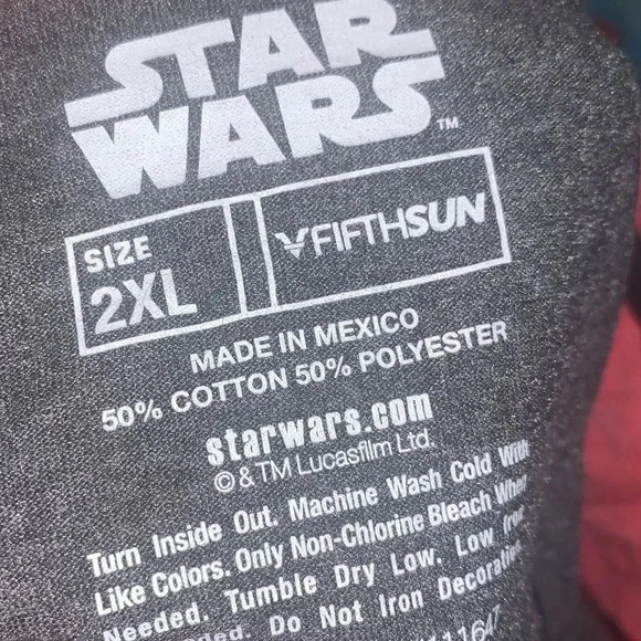 STAR WARS DARTH VADER SITH baseball style T-shirt - Picture 2 of 3